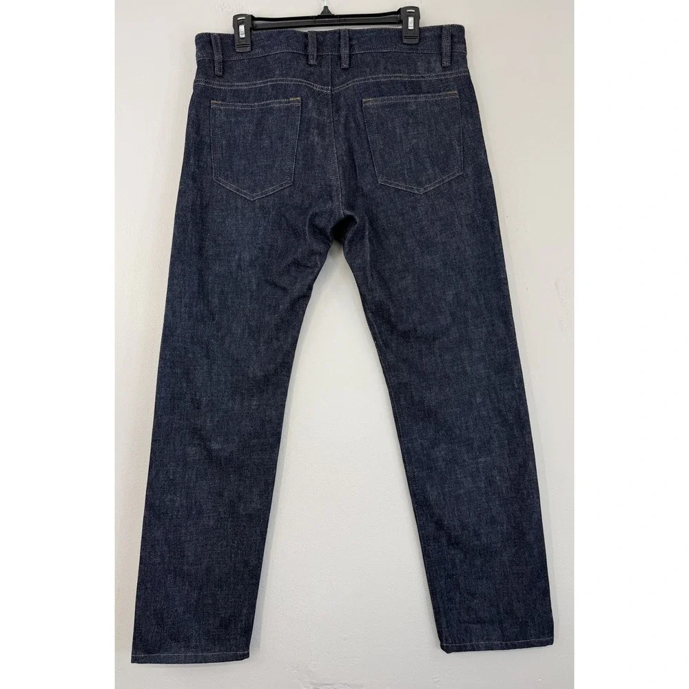 Todd Shelton Pro Original Selvedge Denim Jeans Men's 34 Dark Wash Basic EUC